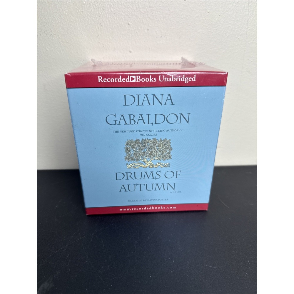Drums of Autumn Diana Gabaldon Audiobook CD Unabridged 39 Discs New Sealed OOP